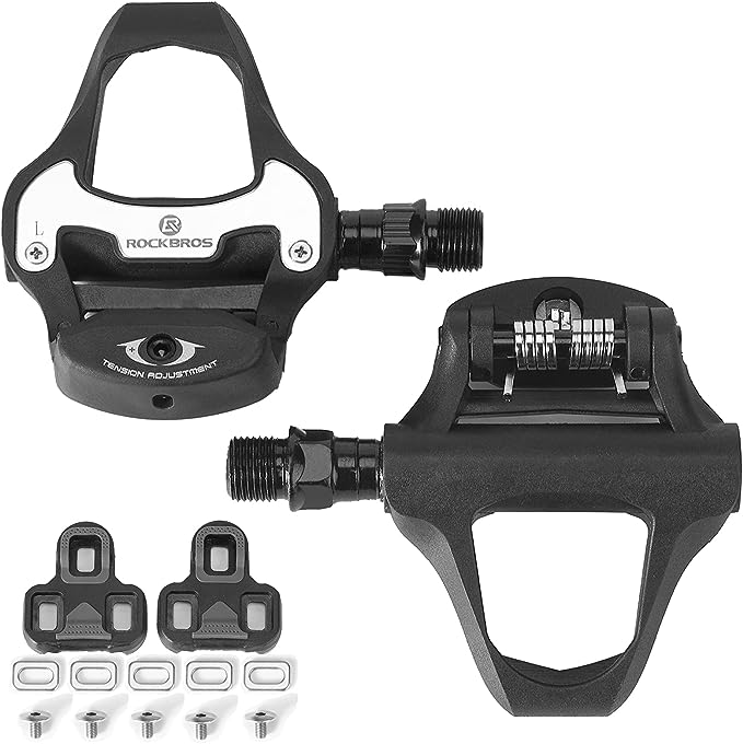 ROCKBROS Bike Pedals Road Bicycle Pedals Cleats