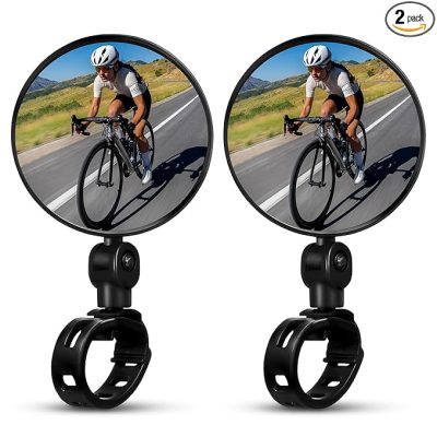 2 Pcs Bike Mirrors for Handlebars
