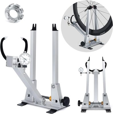 thumbnail image 2 of WEST BIKING Bike Wheel Truing Stand – For MTB & Road Bikes, 20-27.5in & 700C, Disc Brake Compatible 2 of 4