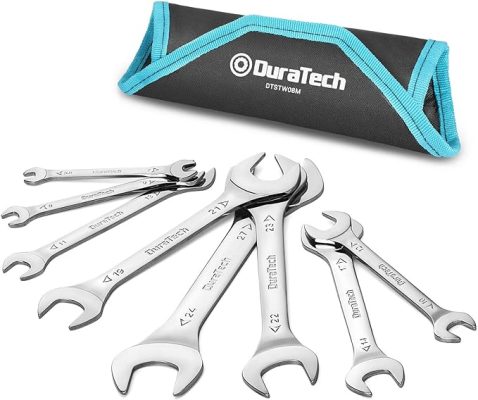 DURATECH Super-Thin Open End Wrench Set